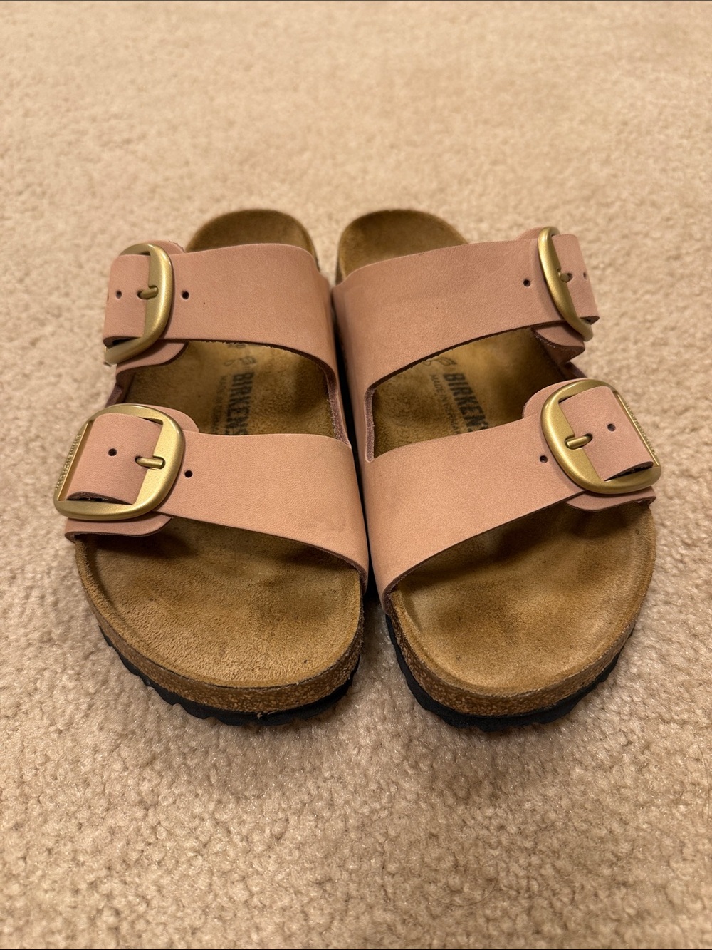 Birkenstock Arizona Big Buckle Sandals — Soft Pink